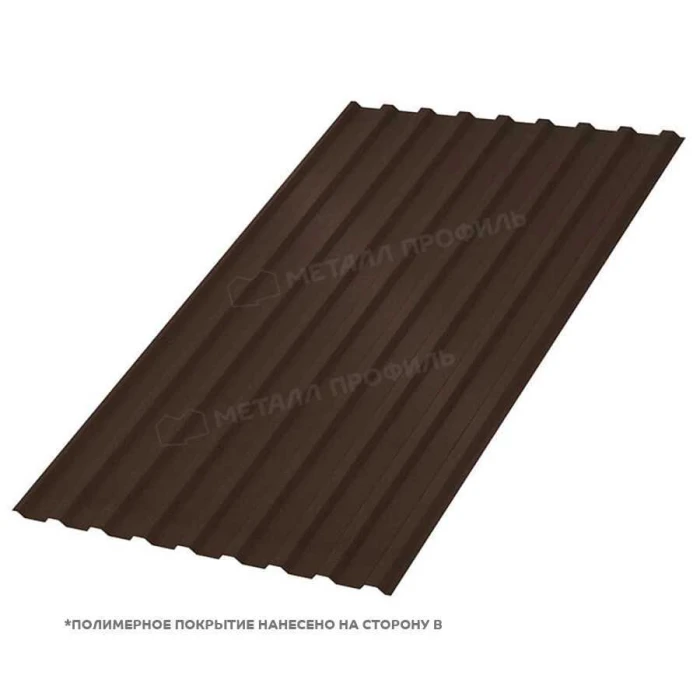 Профлист Металл Профиль МП20 0.45 VikingMP® RAL 8017 Коричневый шоколад A
